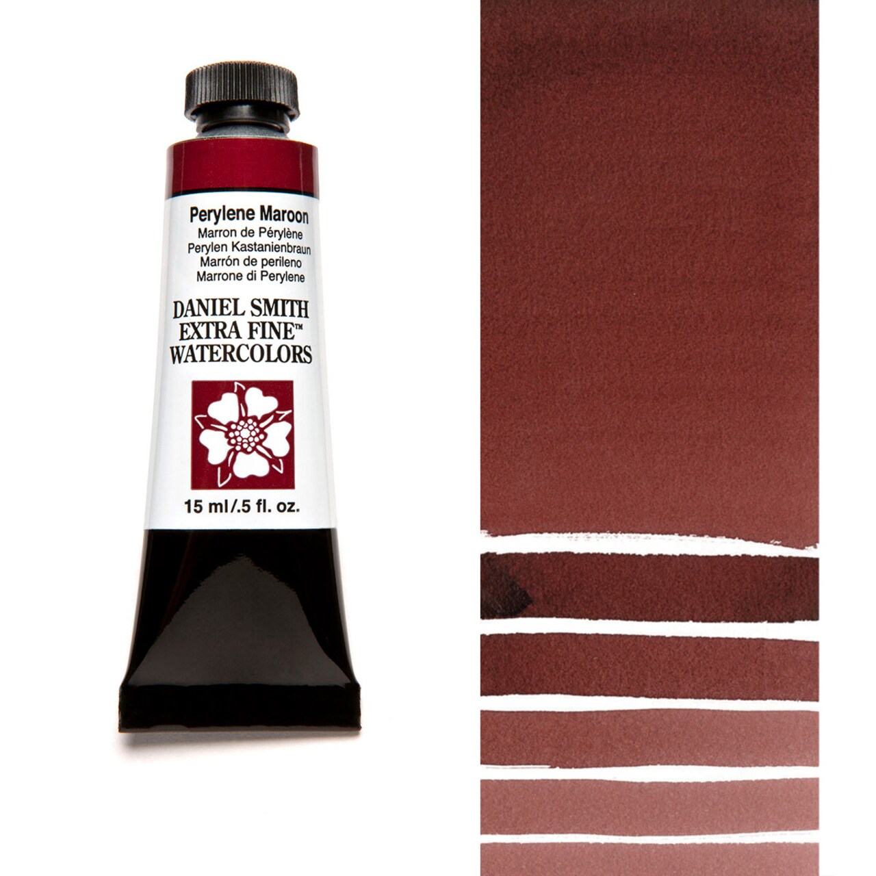 Daniel Smith Extra Fine Watercolors - Perylene Maroon, 5 ml Tube